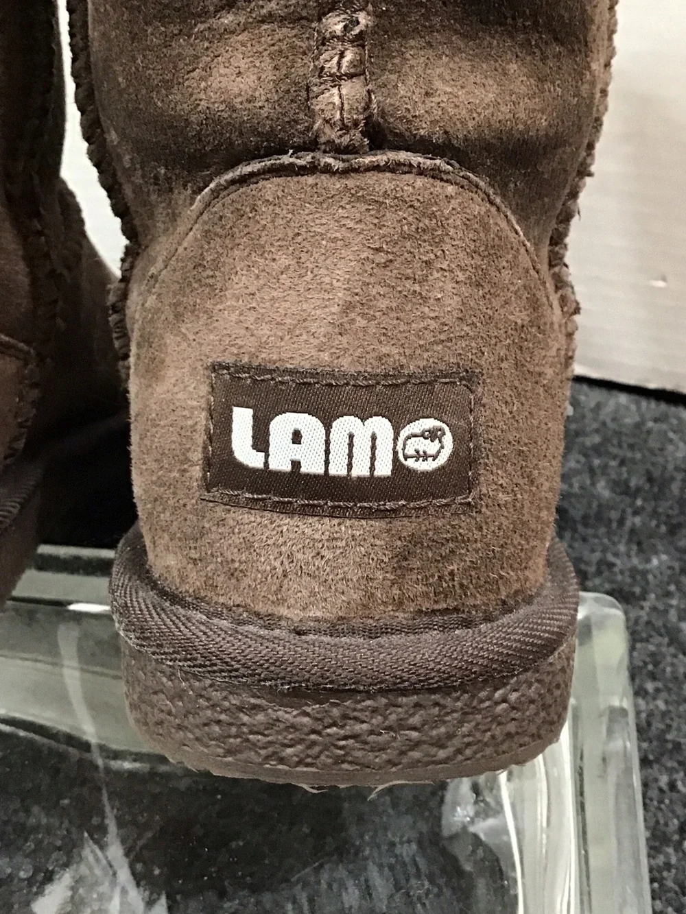 Lamo Brown Suede Heidi Winter Boots with faux fur Lining